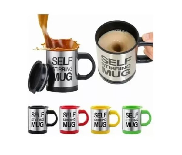 Taza Revolvedora Automática de Café – Self Stirring Mug (400 ml)