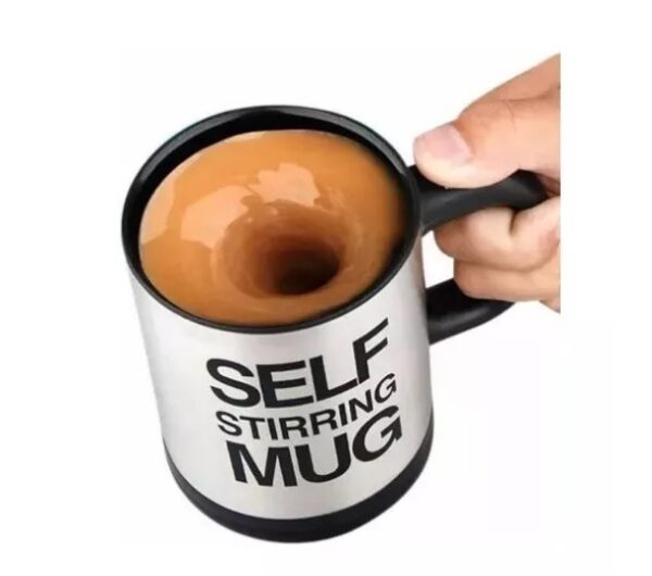 Taza Revolvedora Automática de Café – Self Stirring Mug (400 ml) - Imagen 2