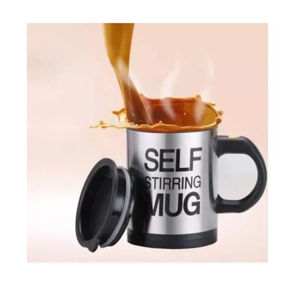 Taza Revolvedora Automática de Café – Self Stirring Mug (400 ml) - Imagen 4